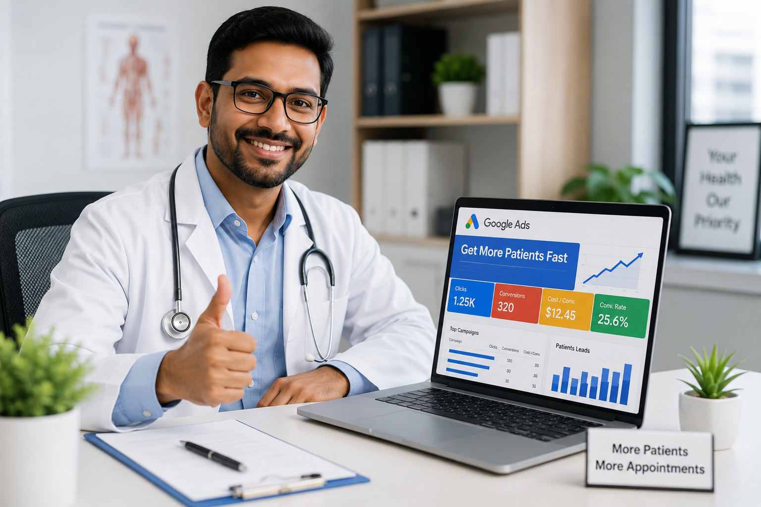 Google Ads for Doctors: How to Get More Patients Fast